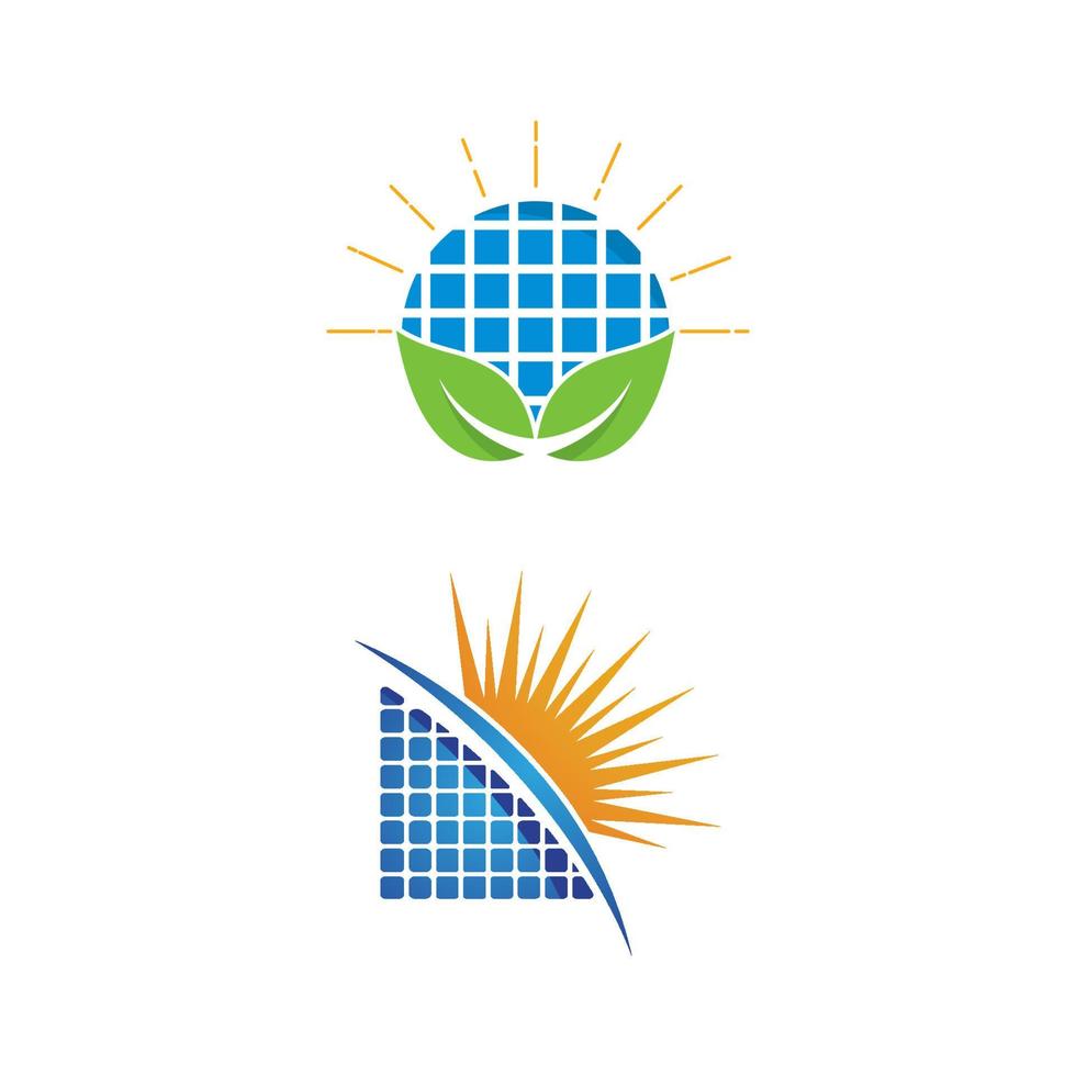 Solar Energy vector icon illustration