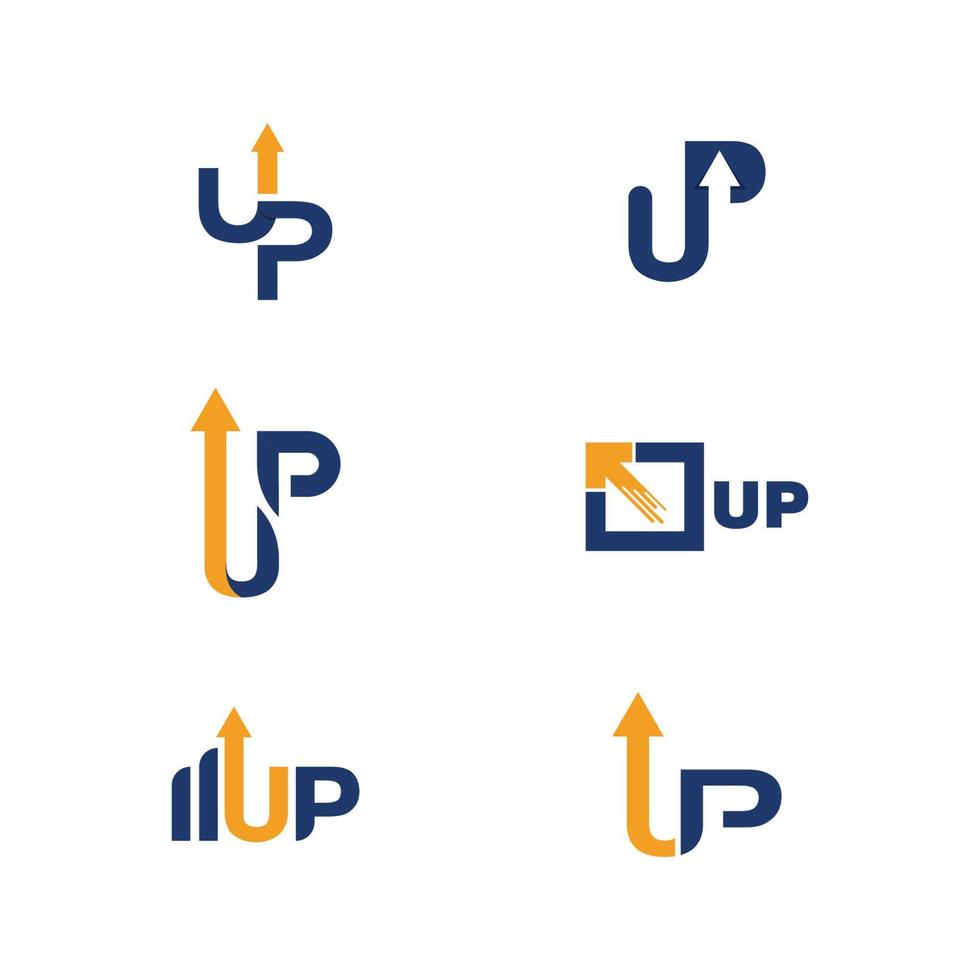 up arrow Vector icon design illustration