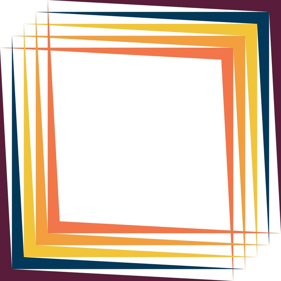 colorful abstract frame perfect for background or wallpaper vector