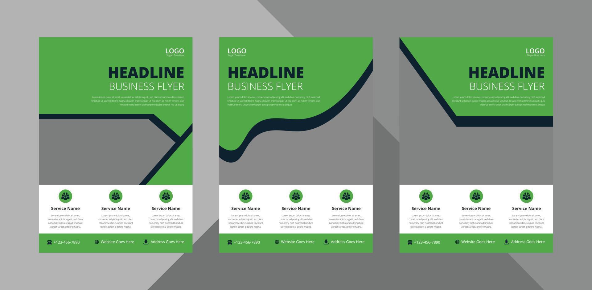 flyer design templates. business corporate flyer design ideas. poster leaflet brochure design ideas. bundle, a4 template, brochure design, cover, flyer, poster, print-ready vector