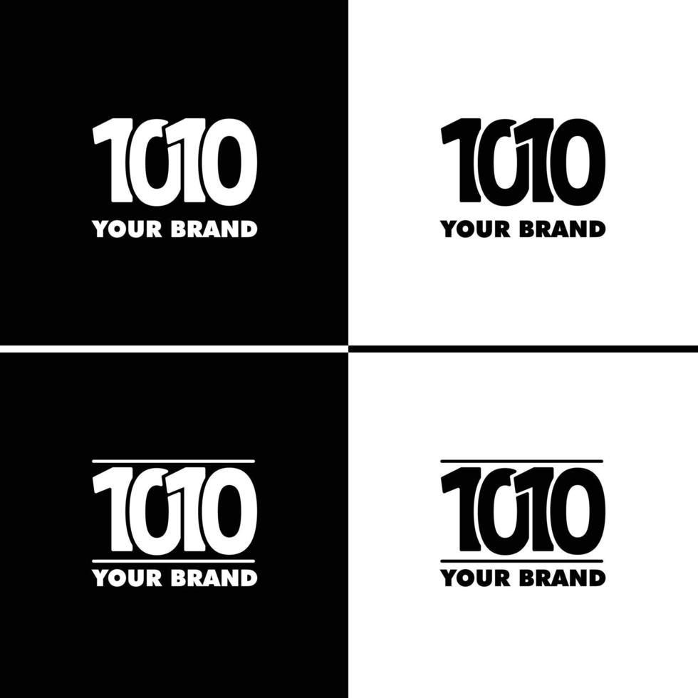 1010 Logo and Icons Free Vector