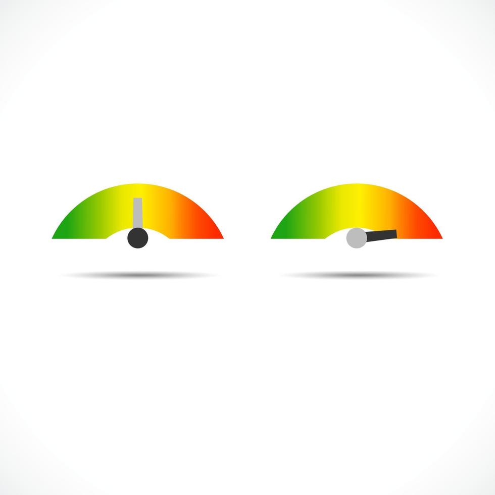 Speed, vector logo racing event, with the main elements of the modification speedometer