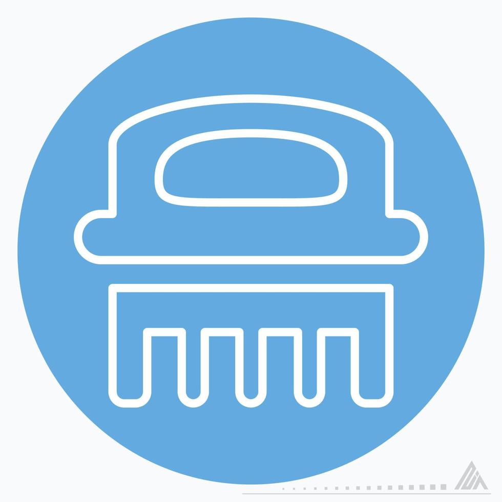 Icon Vector of Brush - Blue Eyes Style