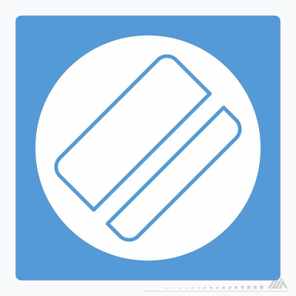 Icon Card - White Moon Style vector