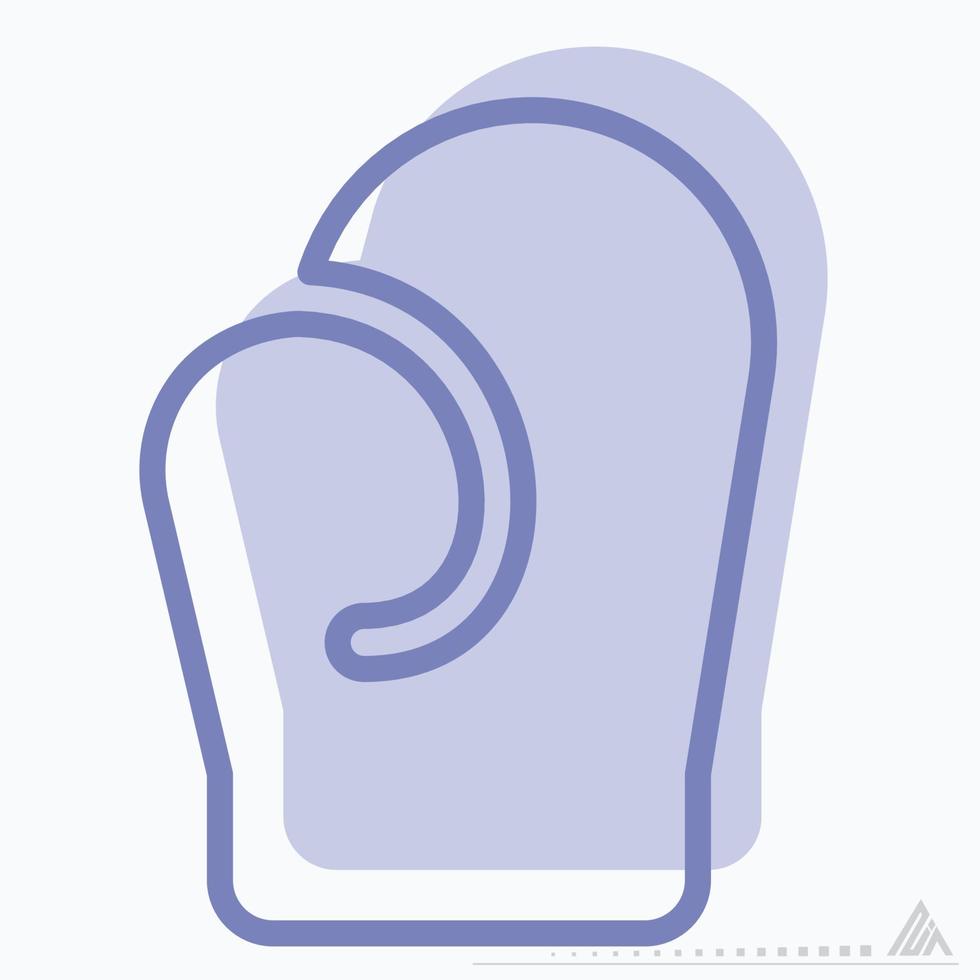 Icon Boxing 3 - Two Tone Style vector