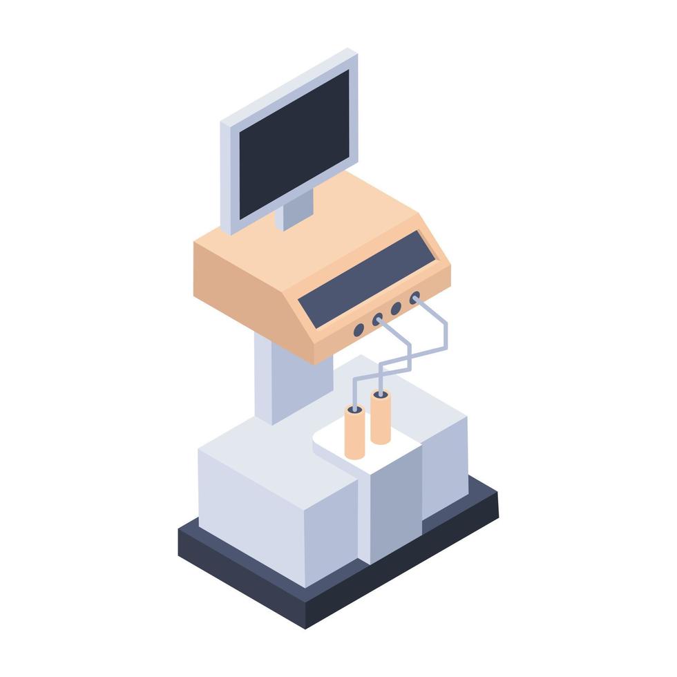 Ultrasound Machine Concepts vector