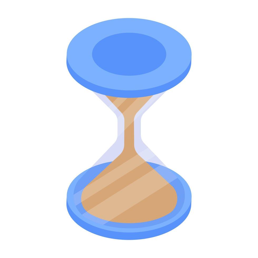 Trendy Hourglass Concepts vector