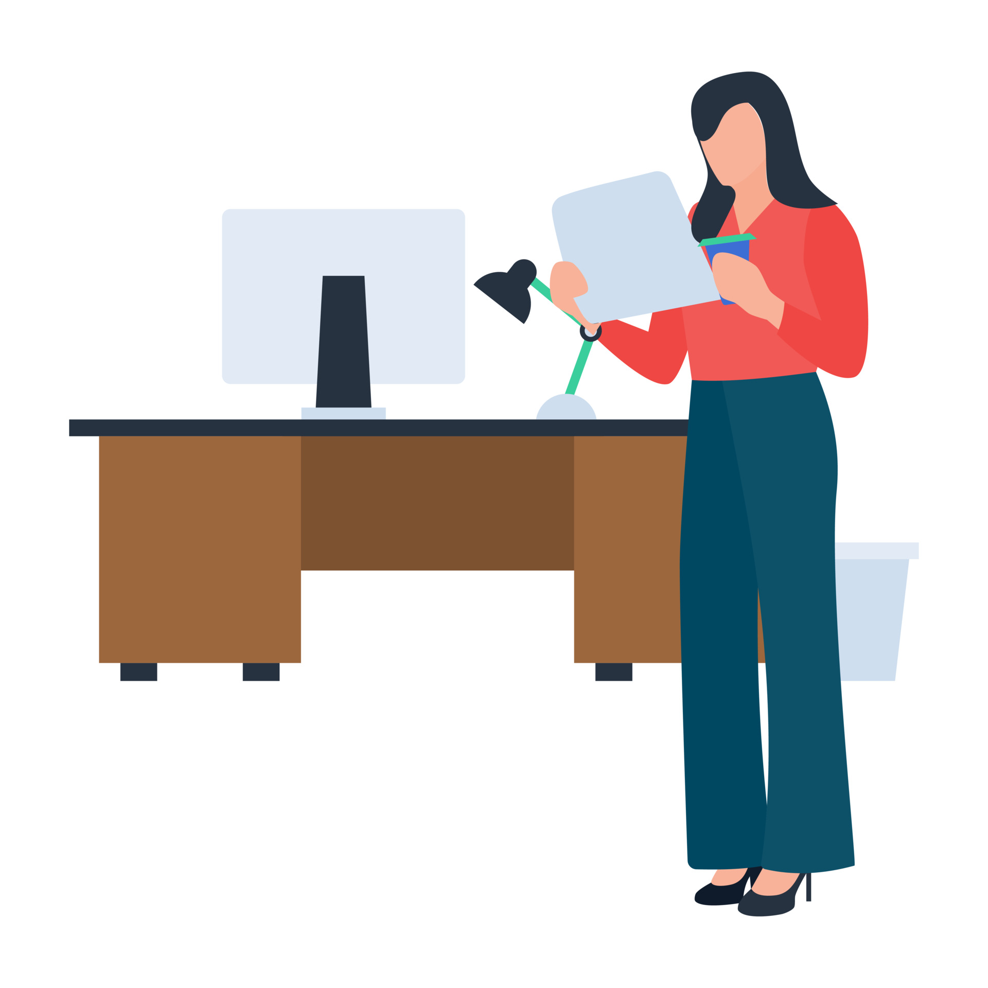 Trendy Office Concepts 3579385 Vector Art at Vecteezy