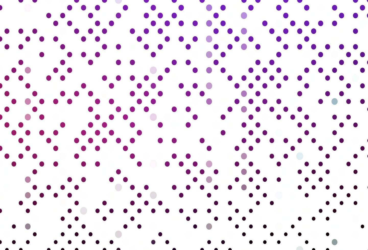 Light Purple vector pattern with spheres.