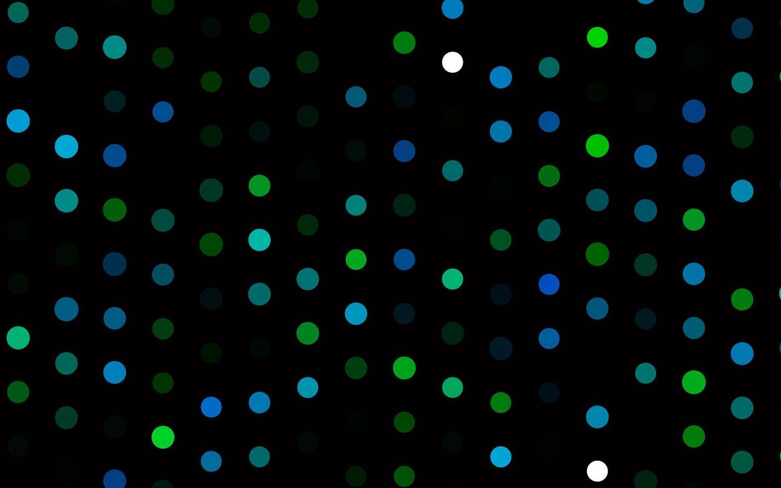 Dark Blue, Green vector layout with circle shapes.