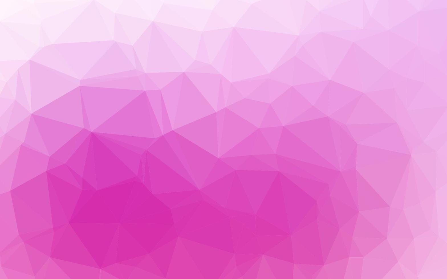 Light Pink vector triangle mosaic template.