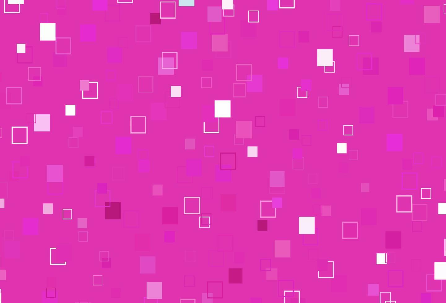 Light Pink vector pattern with crystals, rectangles.