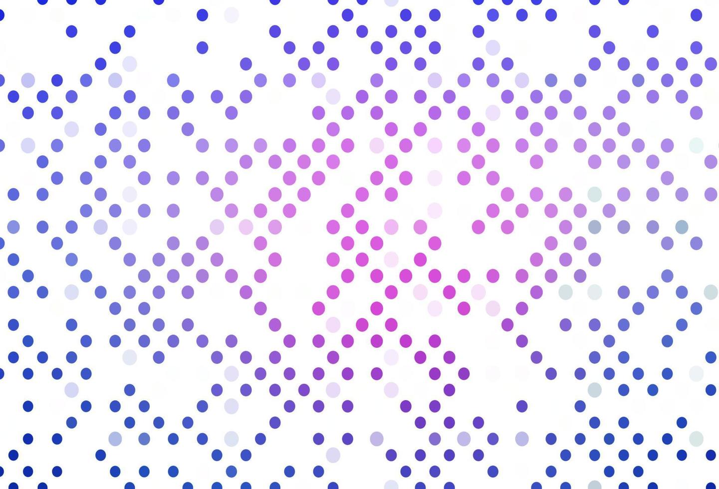 Light Pink, Blue vector backdrop with dots.