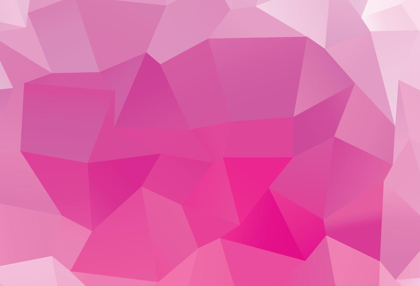 Light Pink vector low poly texture.