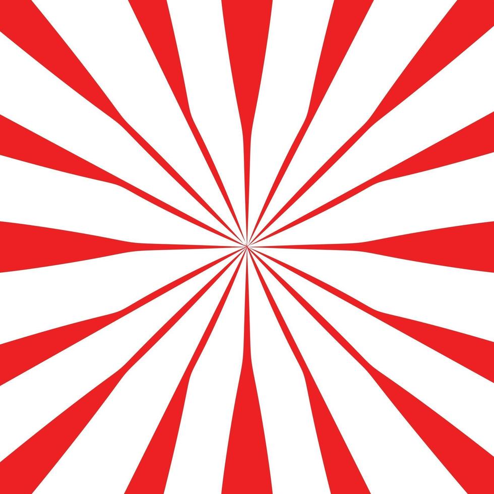 Diseño abstracto rojo y blanco patrón de fondo ilustración vectorial concepto de fondo brillante de sol. vector