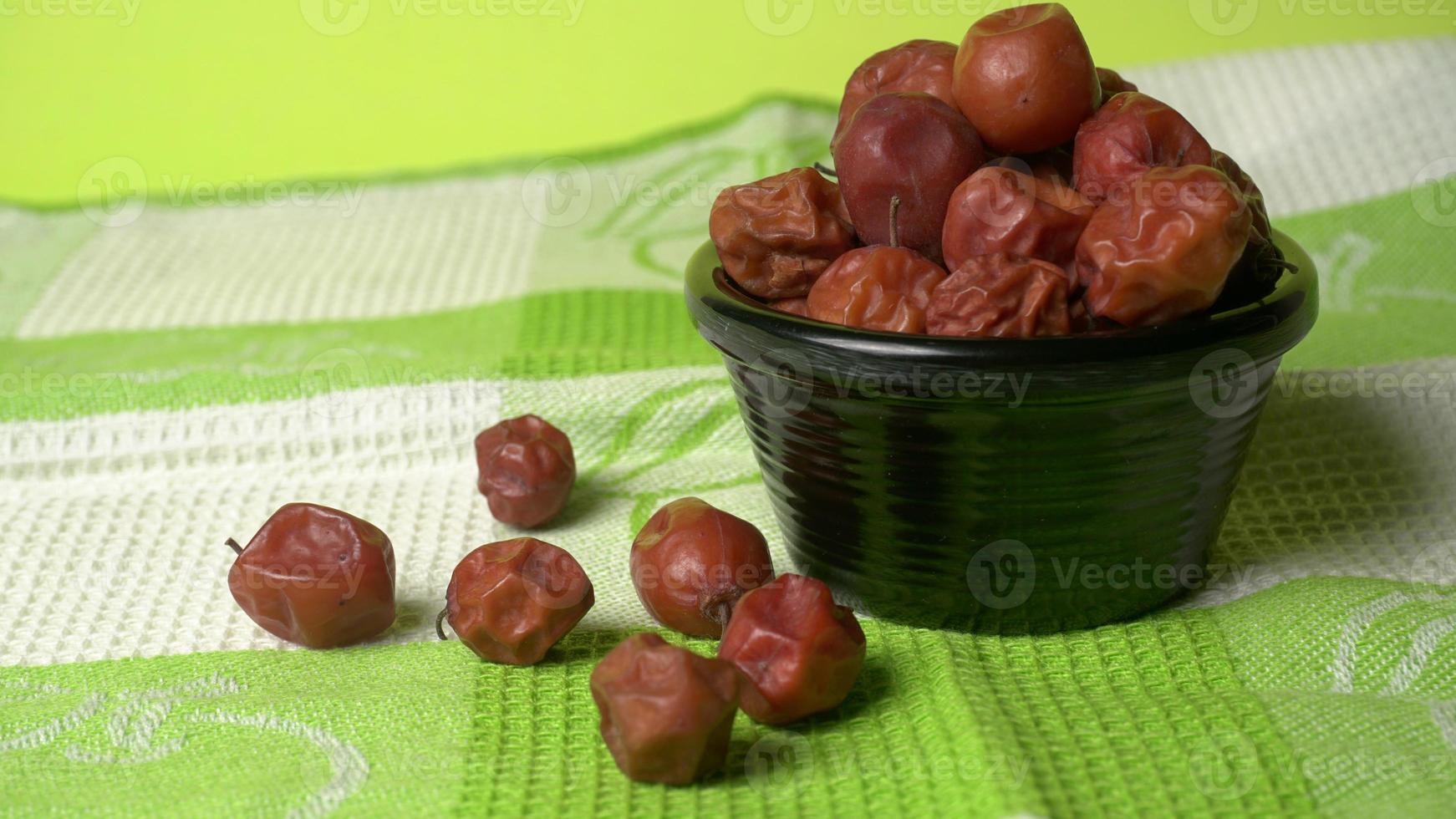 Indian jujube grown in the wild photo