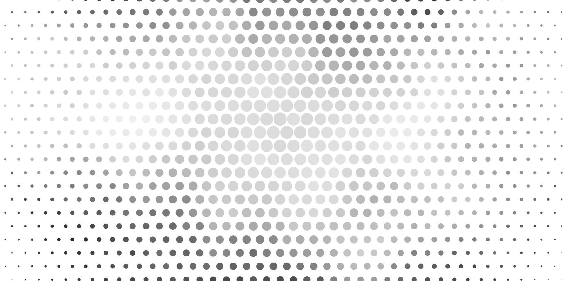 Light Gray vector pattern with spheres.