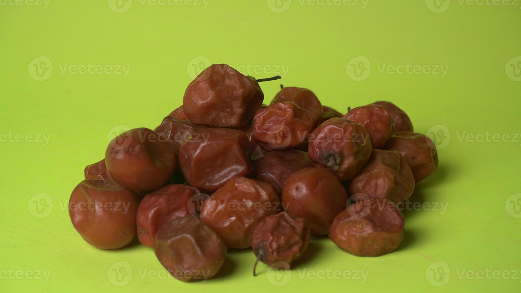 Indian jujube grown in the wild photo