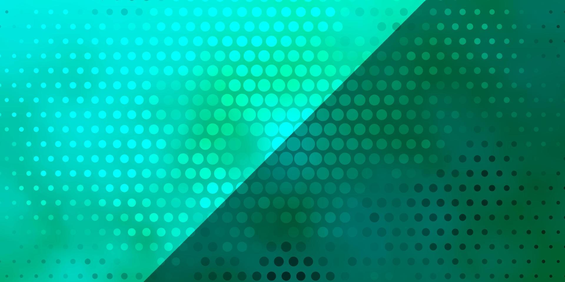 Light Green vector layout with circles.
