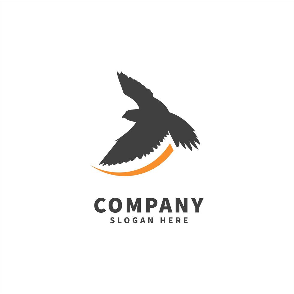 Bird logo template design vector icon illustration