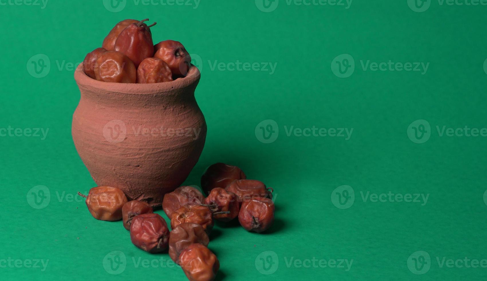 Indian jujube grown in the wild photo