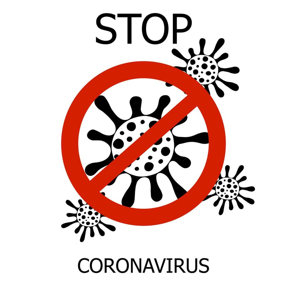 Coronavirus prevention vector background. Fight against coronavirus. Health