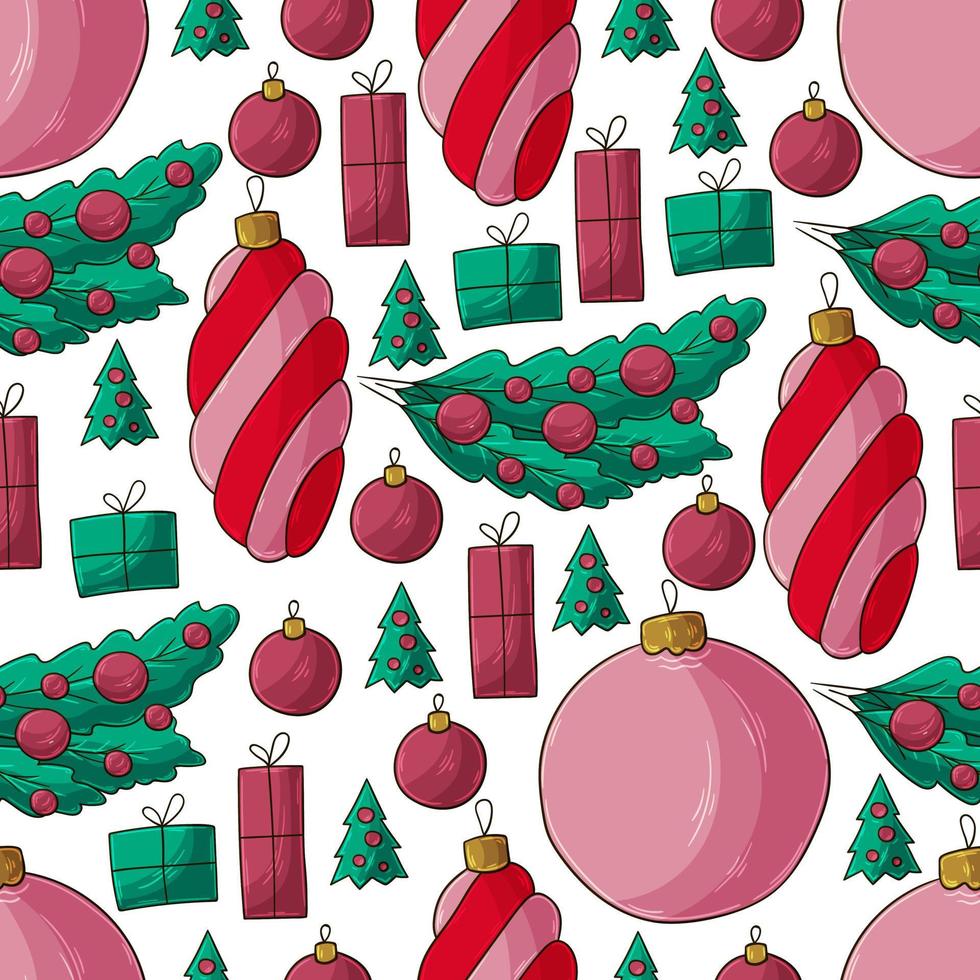 Pattern in hand draw style. Can be used for fabric, packaging, wrapping paper, textile and etc vector