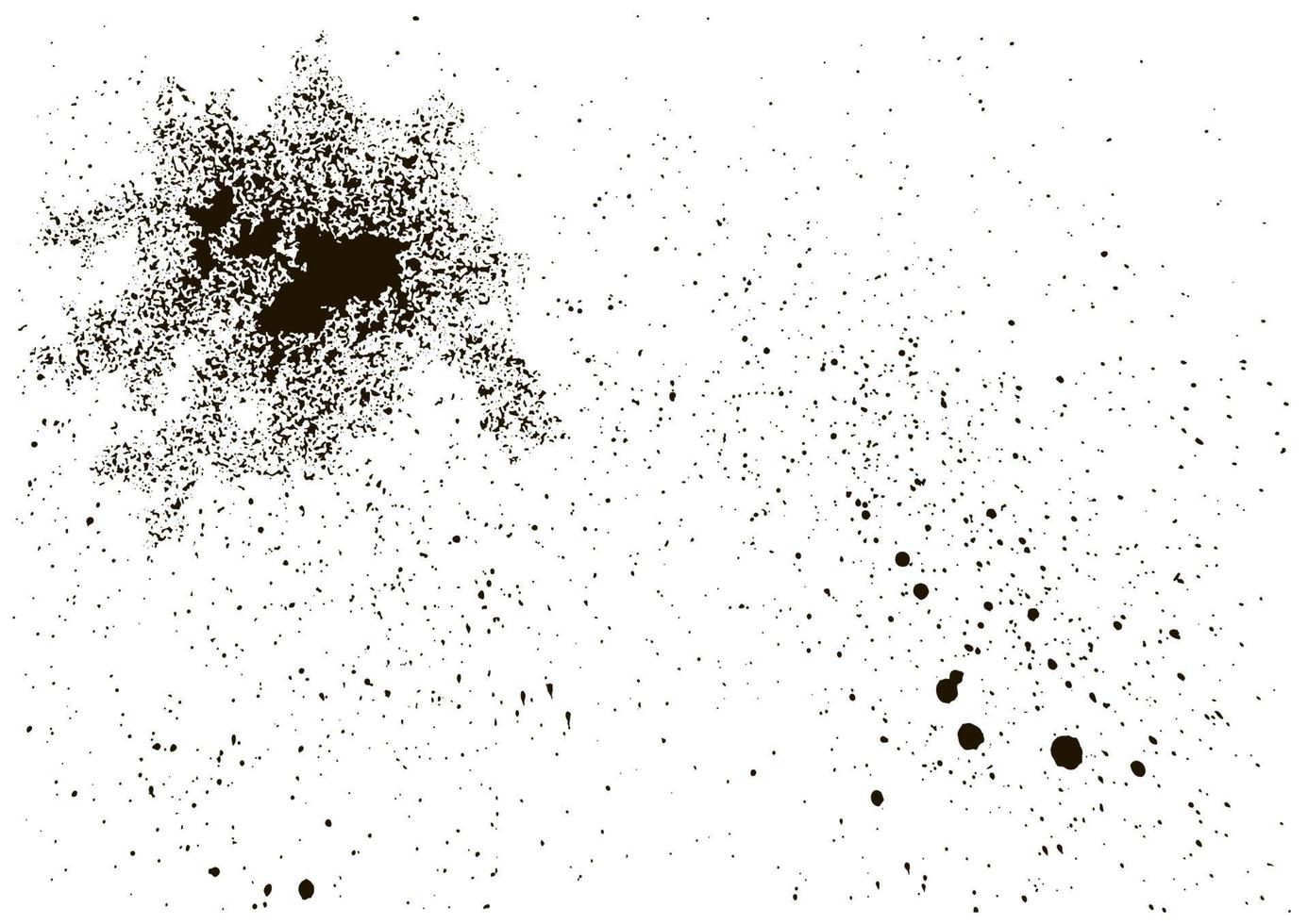 Distressed Effect. Old vintage scratches, stain, paint splats, spots. Vector textured