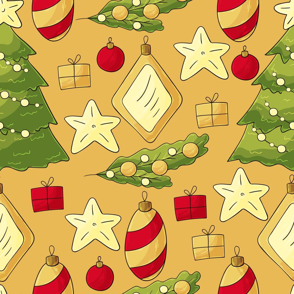 Pattern in hand draw style. Can be used for fabric, packaging, wrapping paper, textile and etc vector