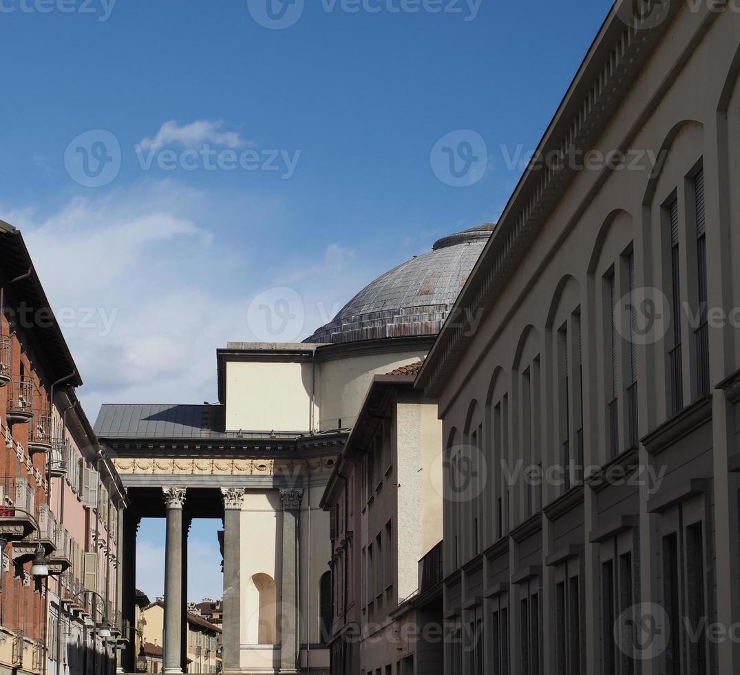 Gran Madre church in Turin photo