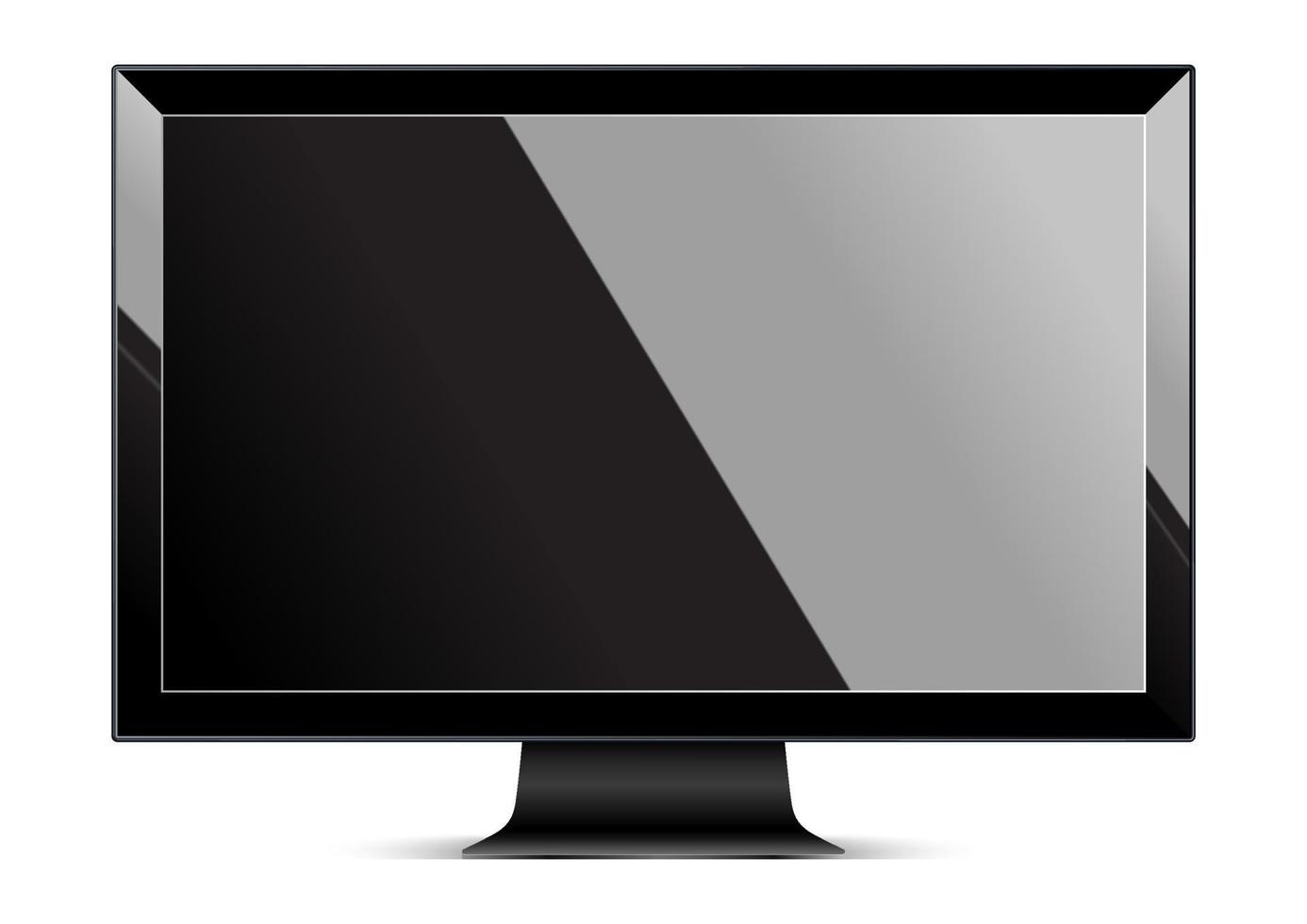 computer display monitor vector