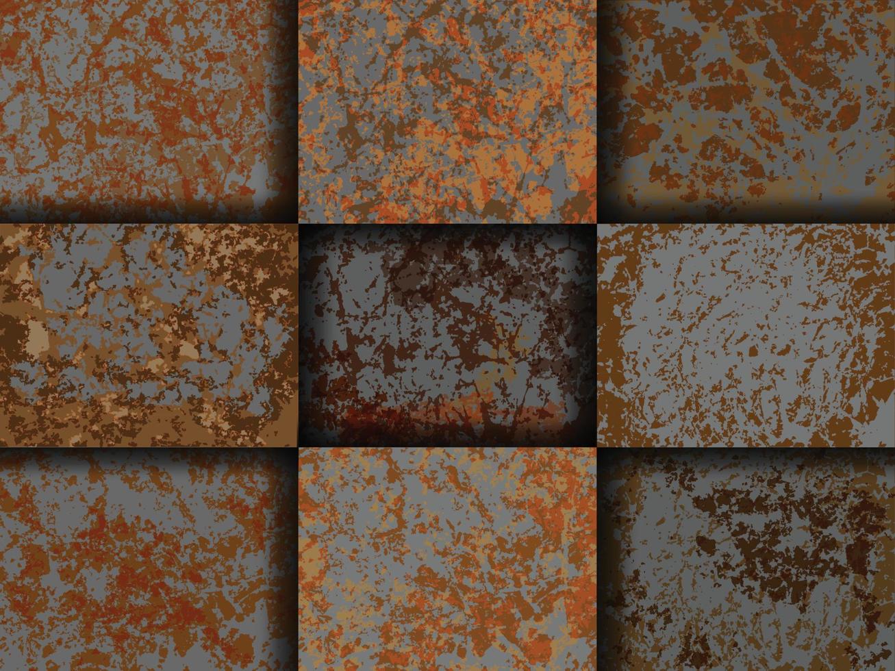 Abstract rusty metal vector