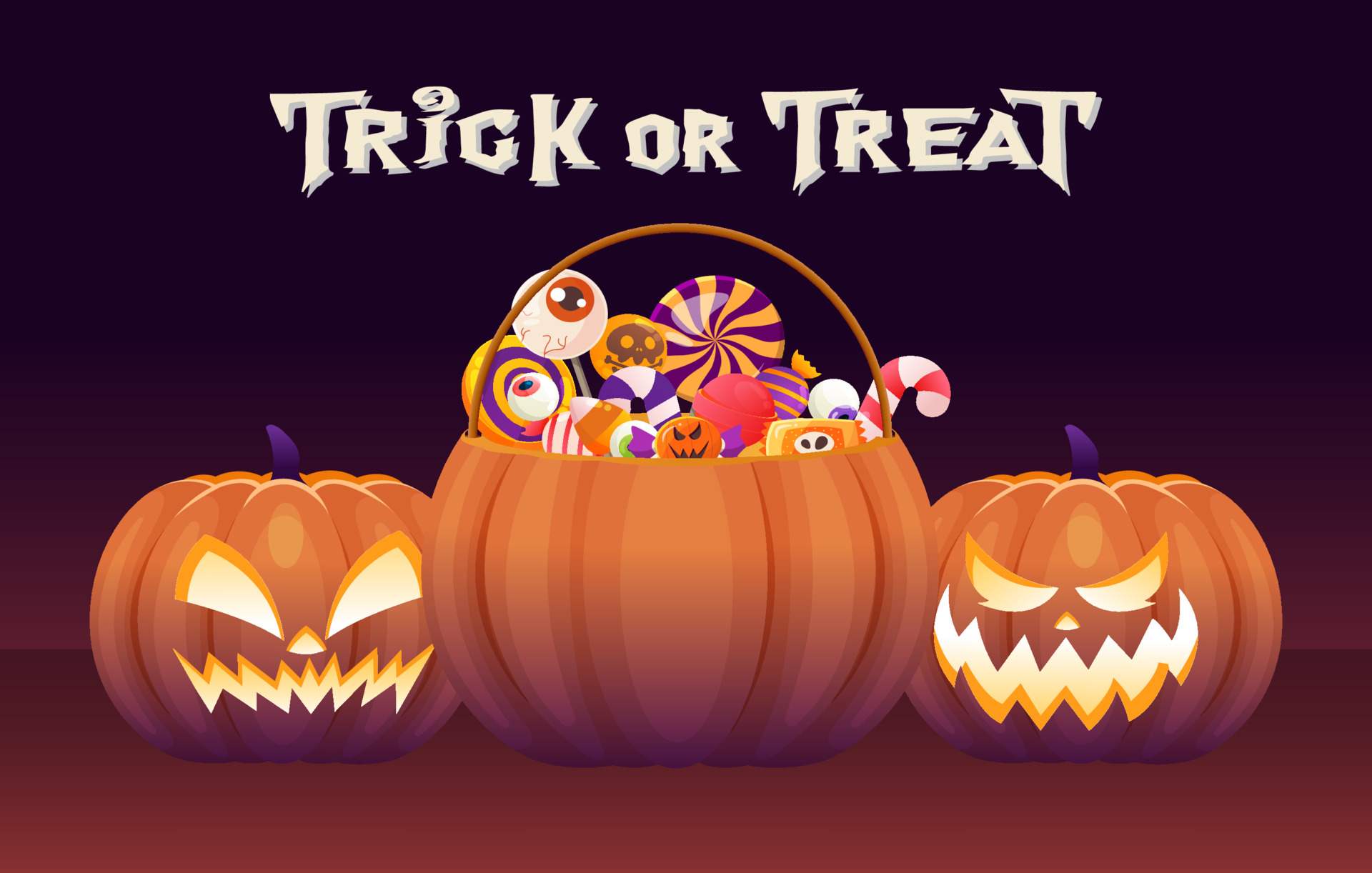 Trick or Treat Wallpapers  Top Free Trick or Treat Backgrounds   WallpaperAccess
