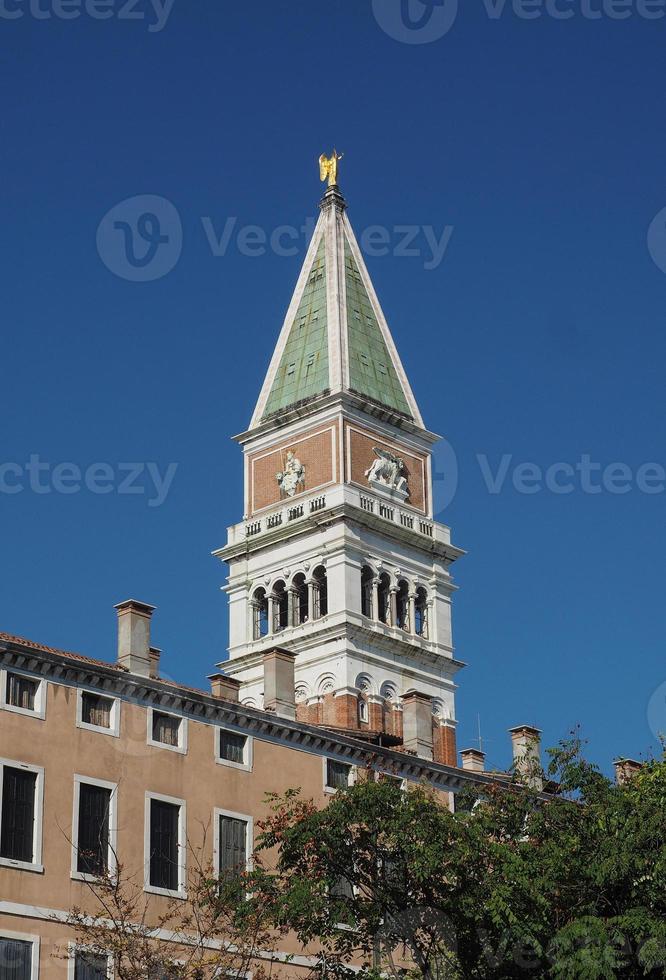 plaza de san marcos en venecia foto