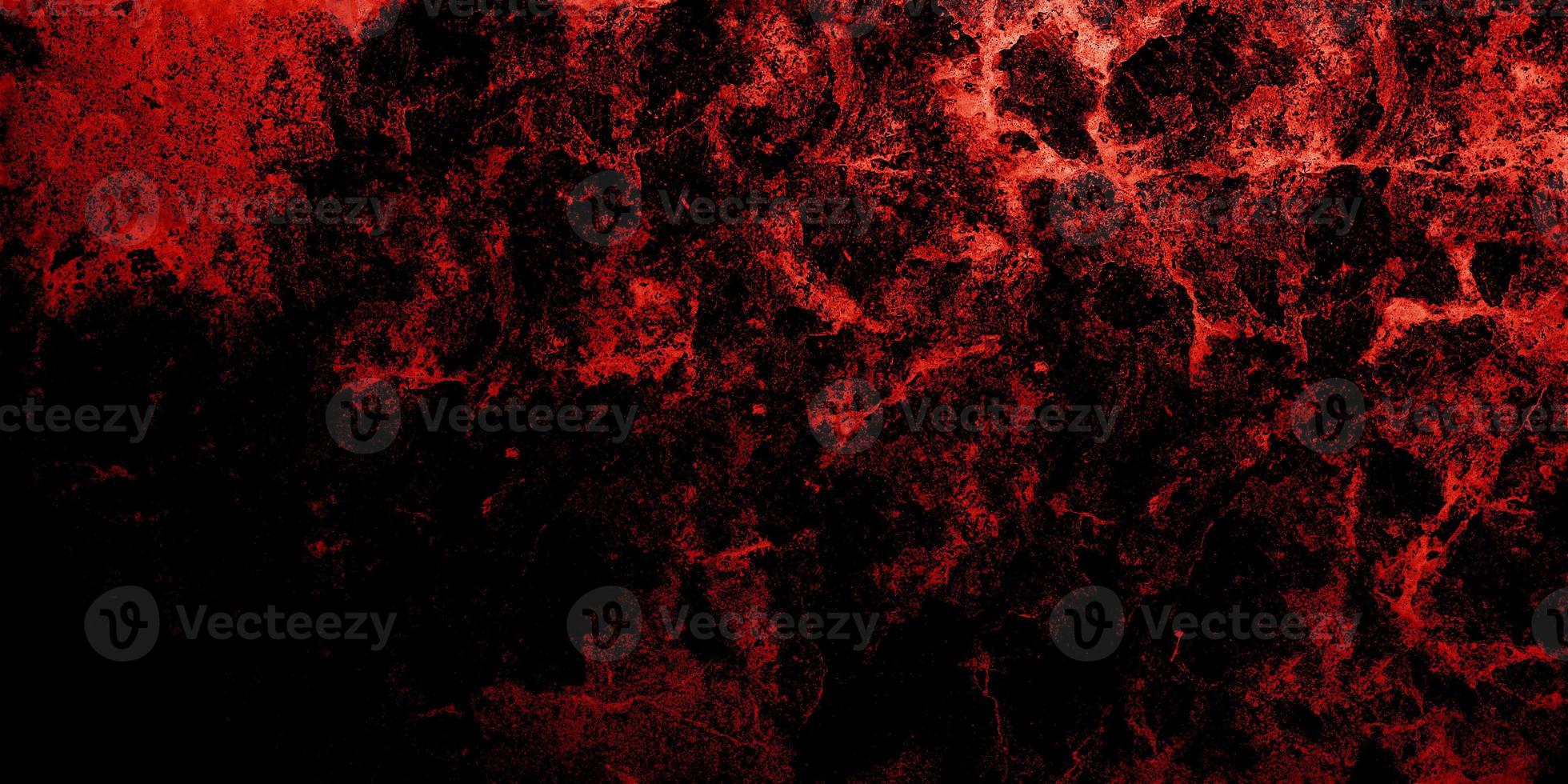 Red Scary background. Dark grunge red texture concrete photo