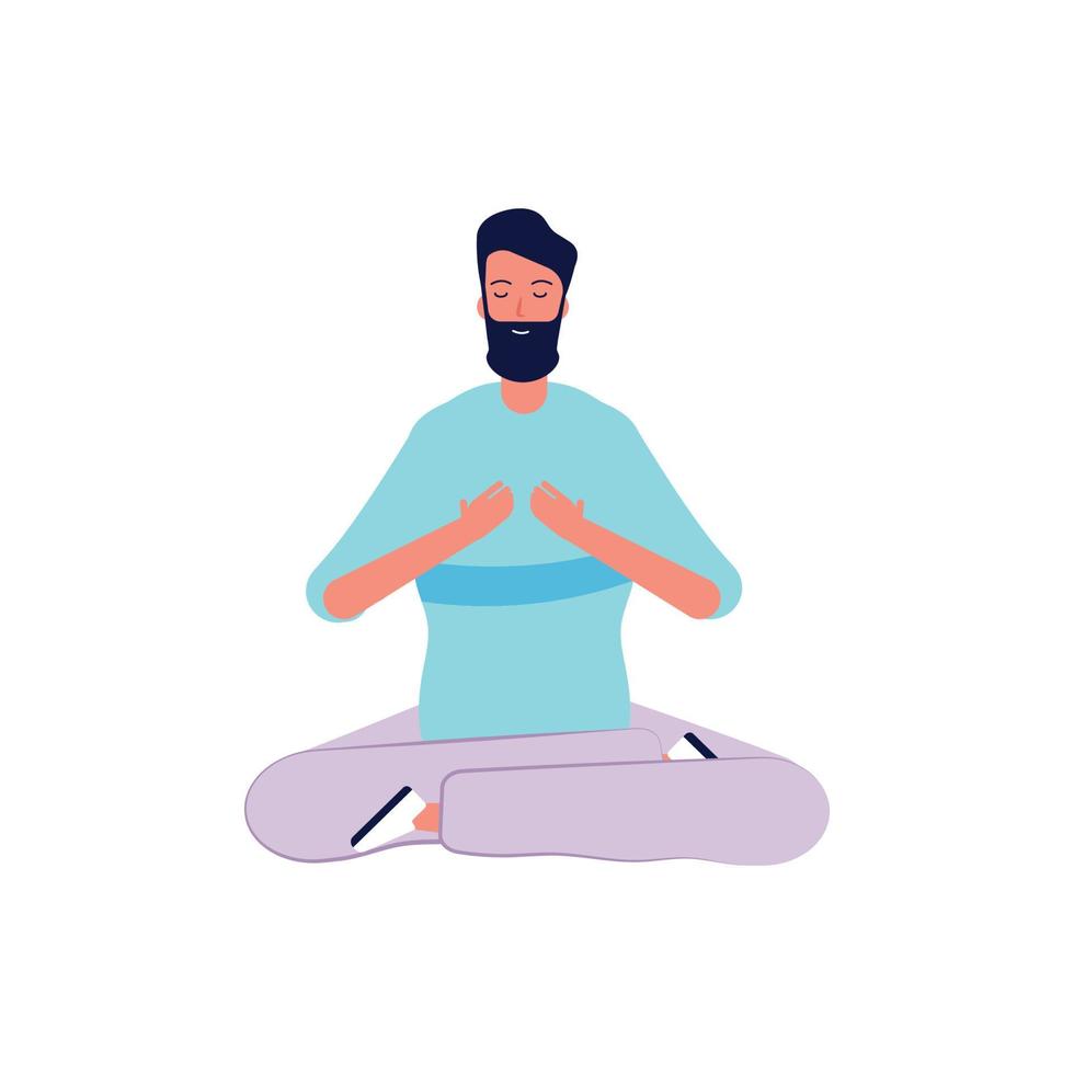 People meditating seamless pattern 3584752 Vector Art at Vecteezy