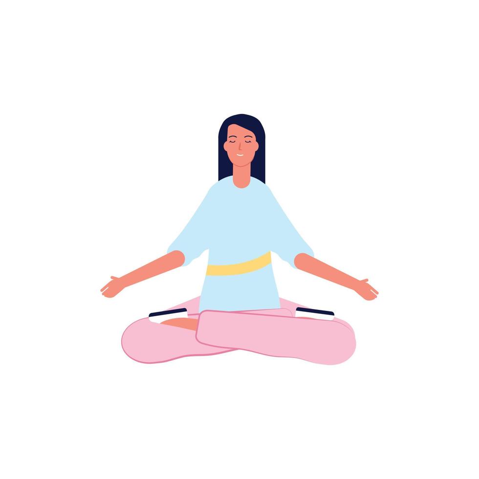 People meditating seamless pattern 3584753 Vector Art at Vecteezy