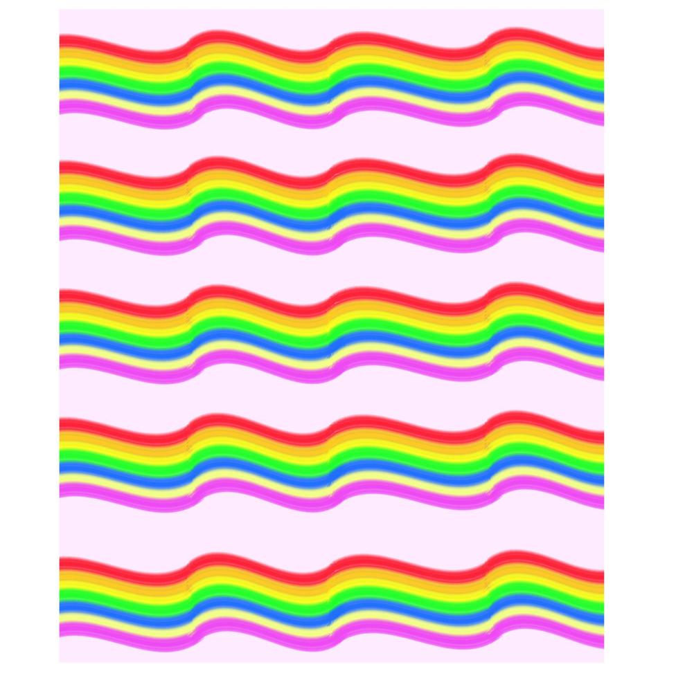 pink rainbow background texture design vector