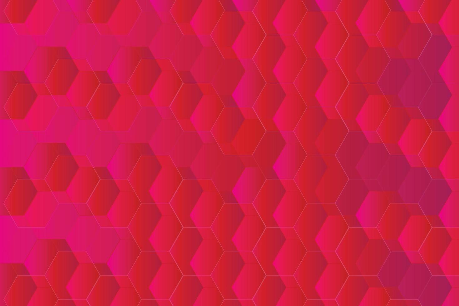 Fondo de papel tapiz abstracto geométrico rojo 3d vector