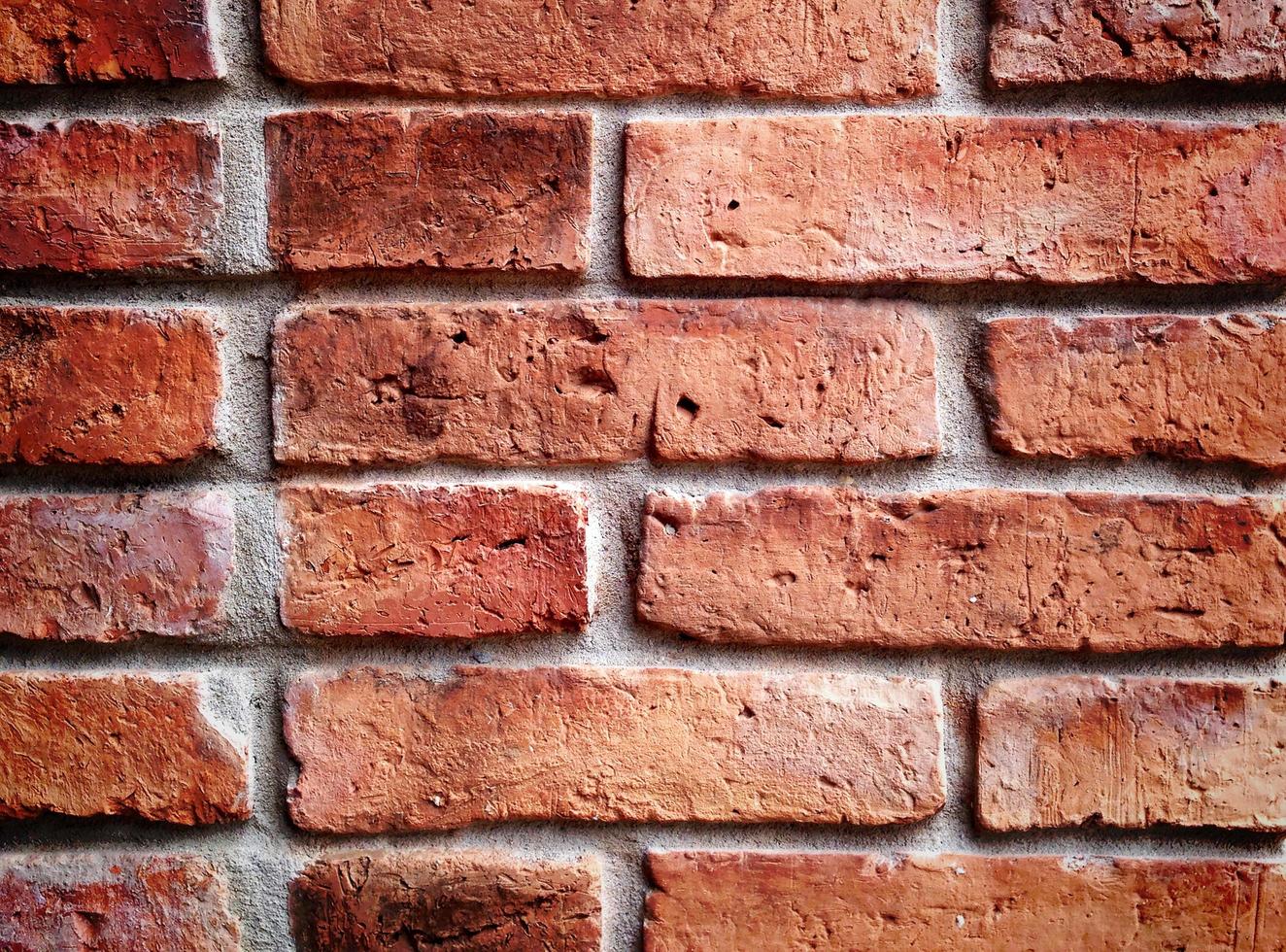 Textura de pared de ladrillo antiguo en una imagen de fondo foto