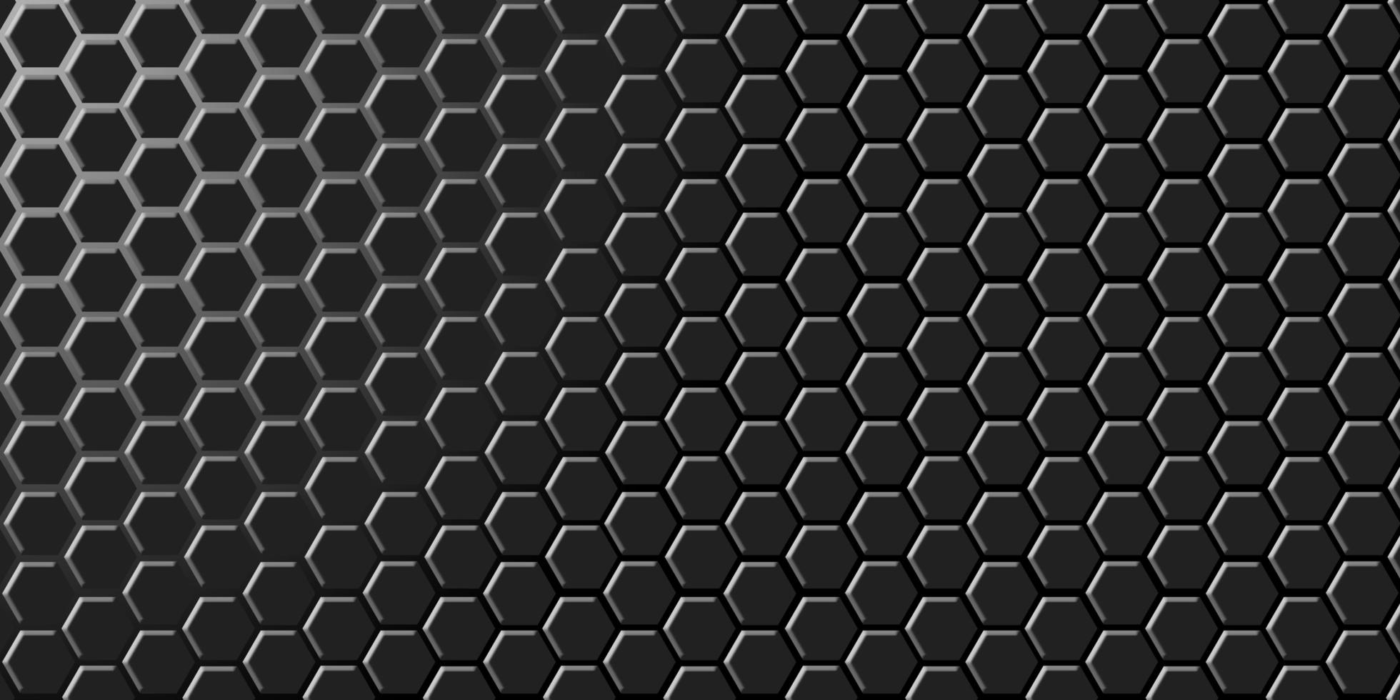 black Polygonal abstract background photo