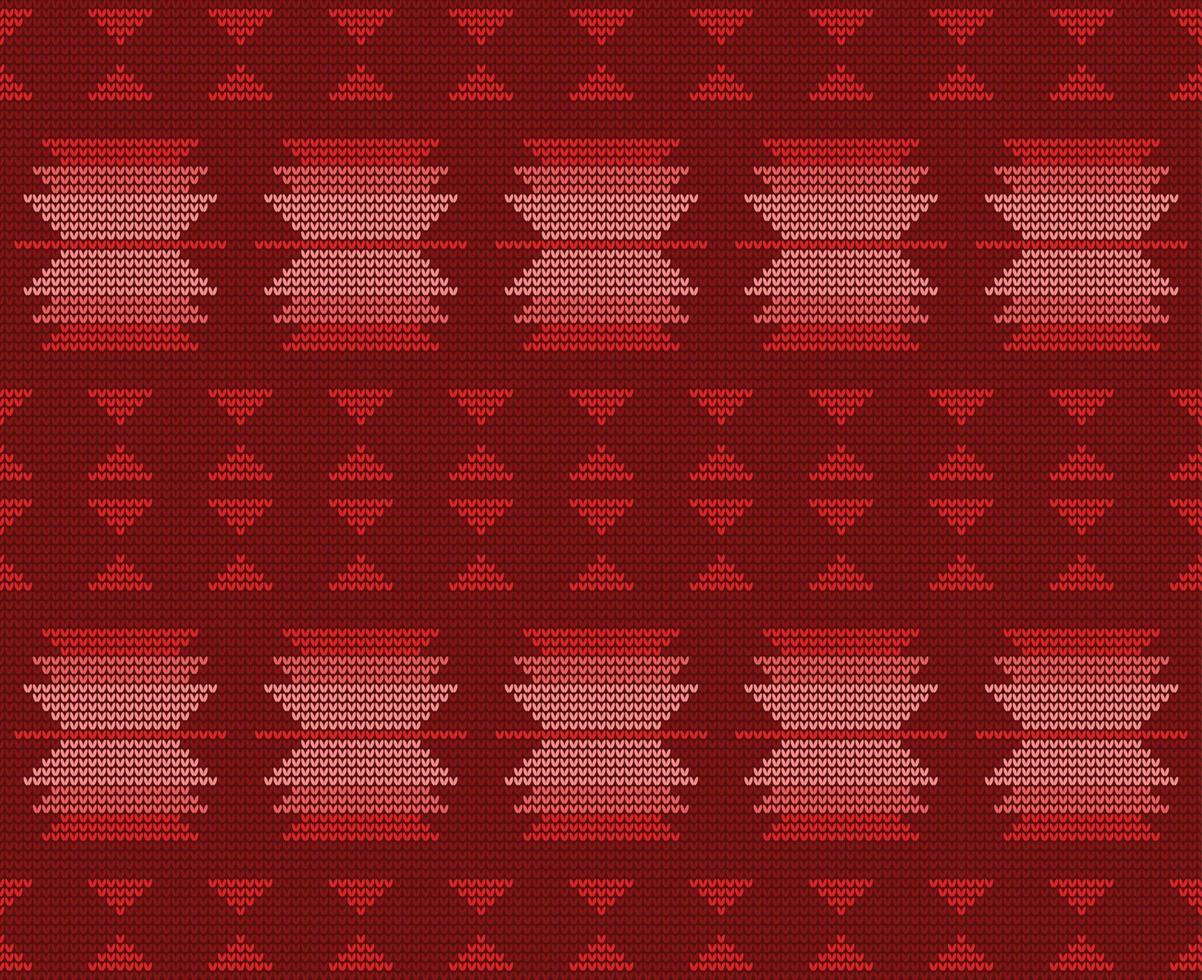 jumper seamless knitting pattern vector