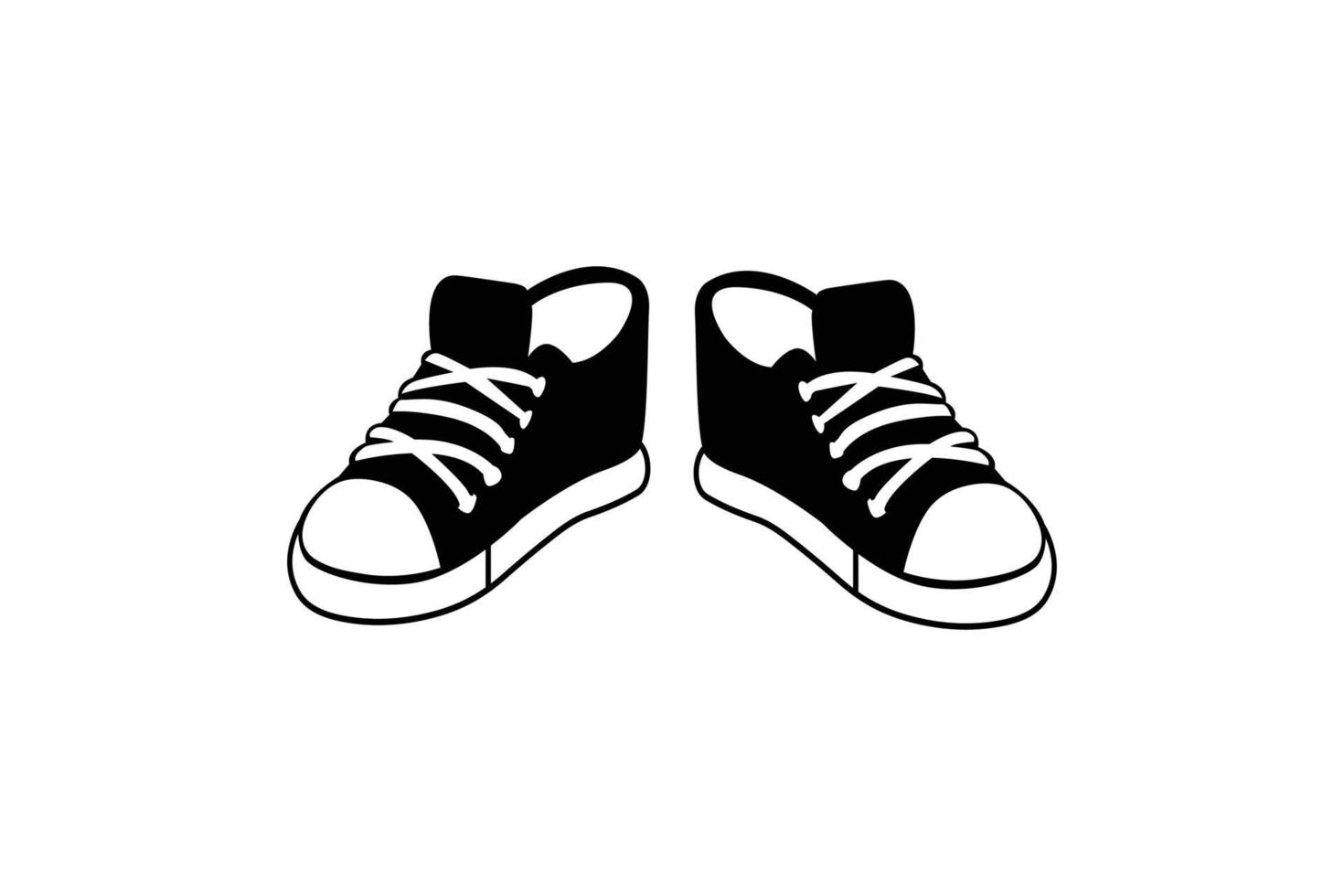 ilustración de zapato casual vector