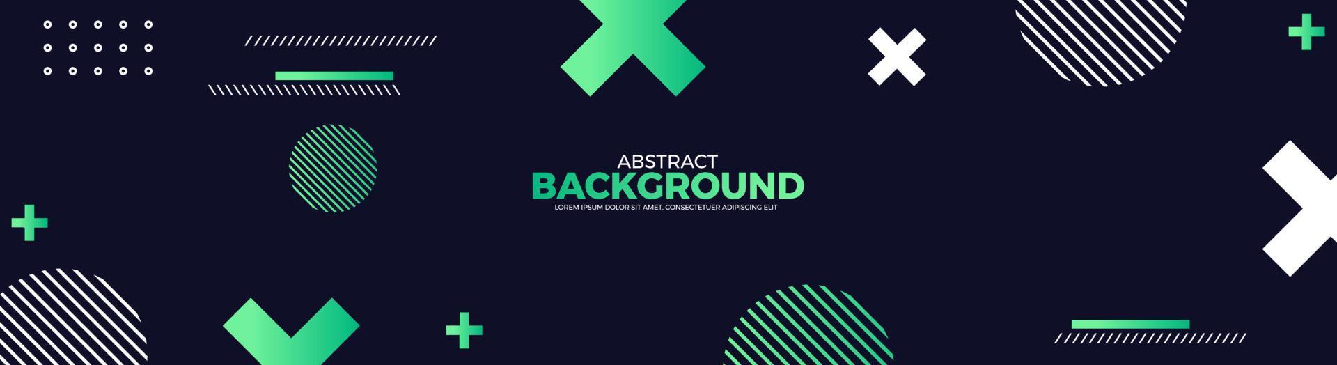 Abstract banner design web templates, horizontal header web banner. Modern abstract cover header background for website design, Social Media Cover advertising banner, flyer, invitation card vector