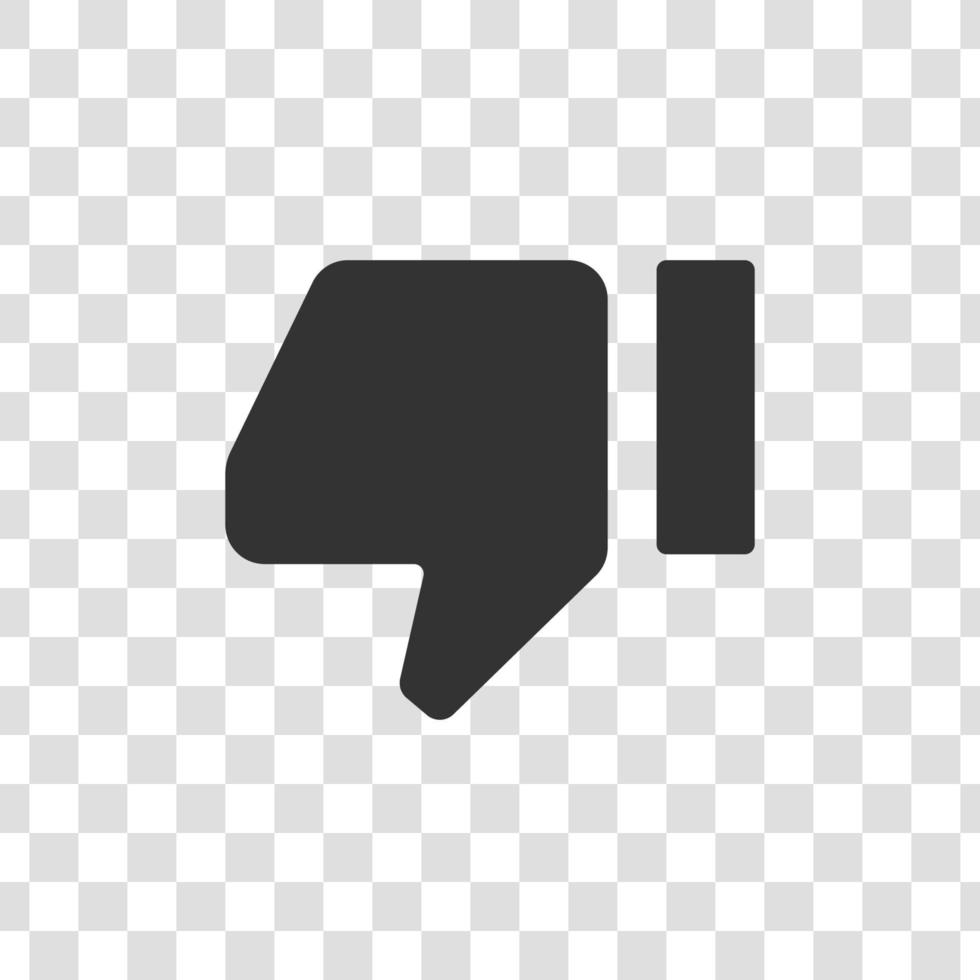 dislike icon symbol vector illustration