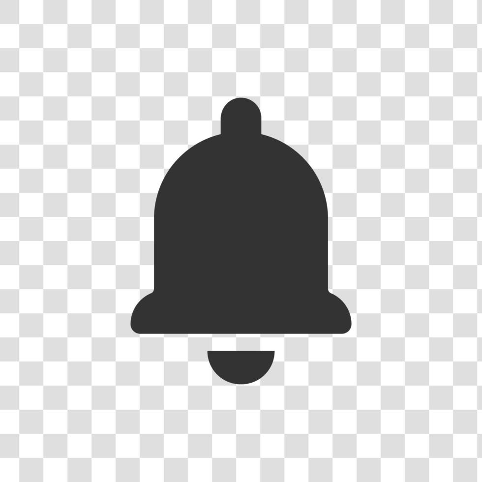 bell icon, notification icon symbol vector illustration