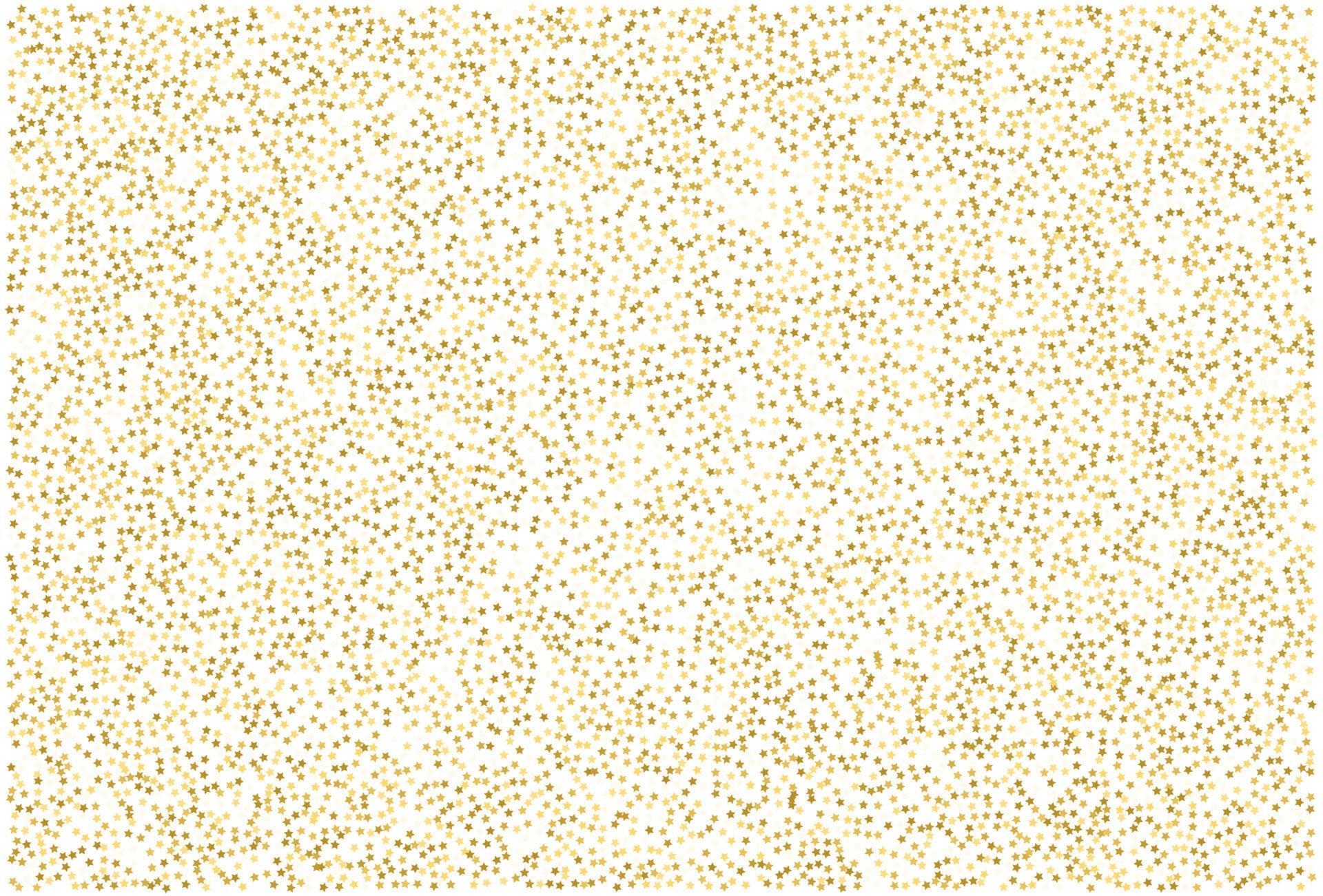 Gold star confetti magic festive holiday background. 3586609 Vector Art