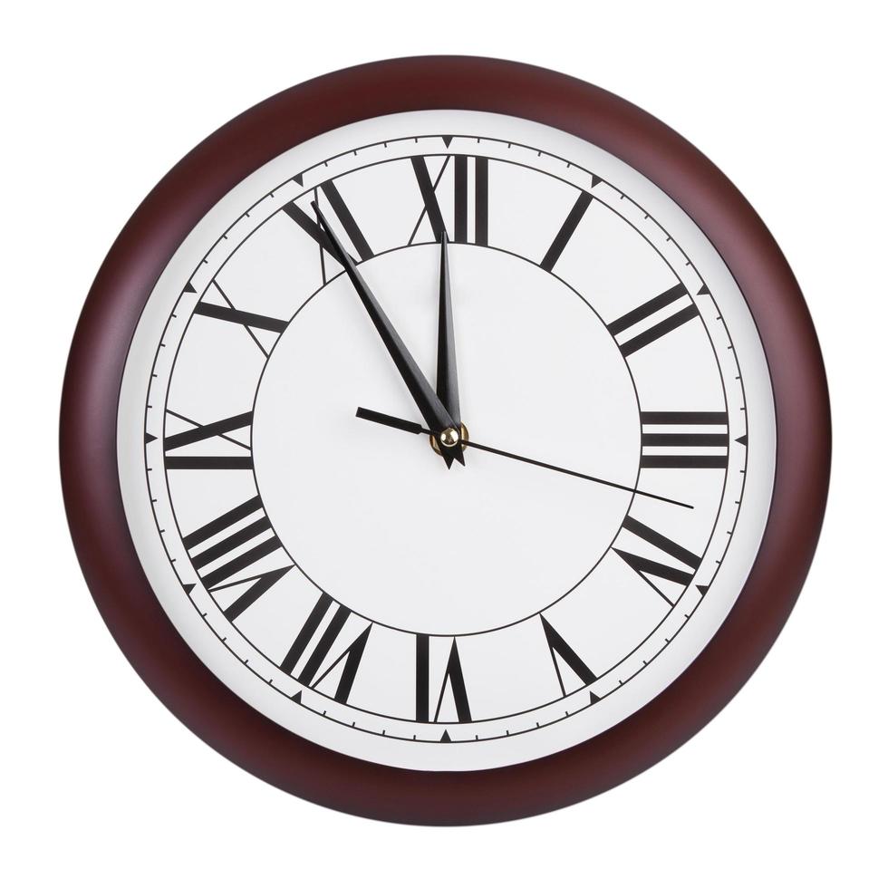 Five minutes to twelve photo