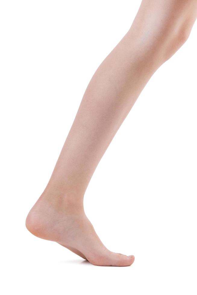 Left human foot photo