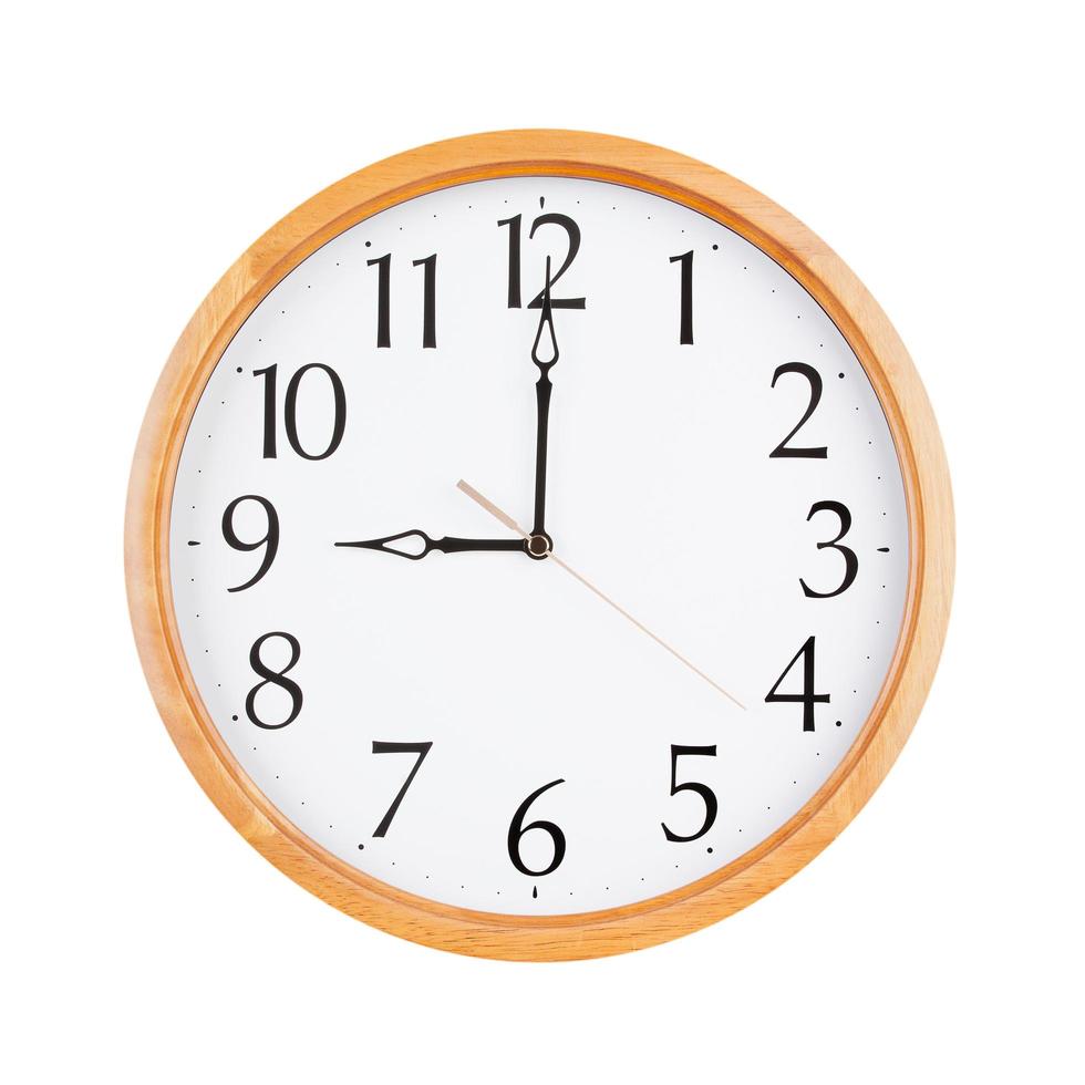 Exactly Nine O clock 3586879 Stock Photo At Vecteezy